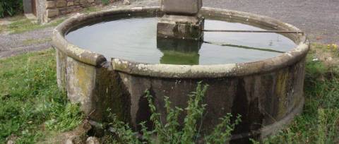 Fontaine avant restauration